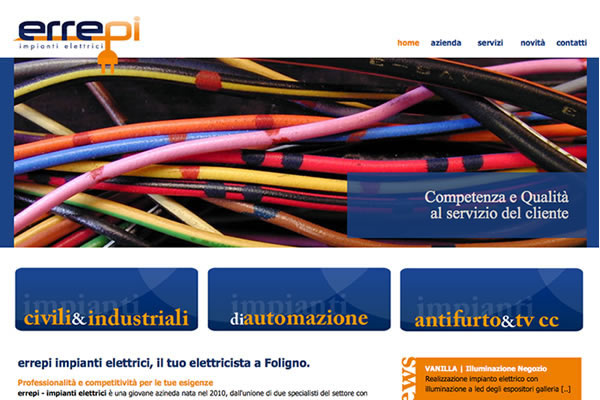 Web Design errepisistemielettricis