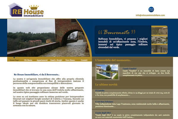 grafica web per immobiliare